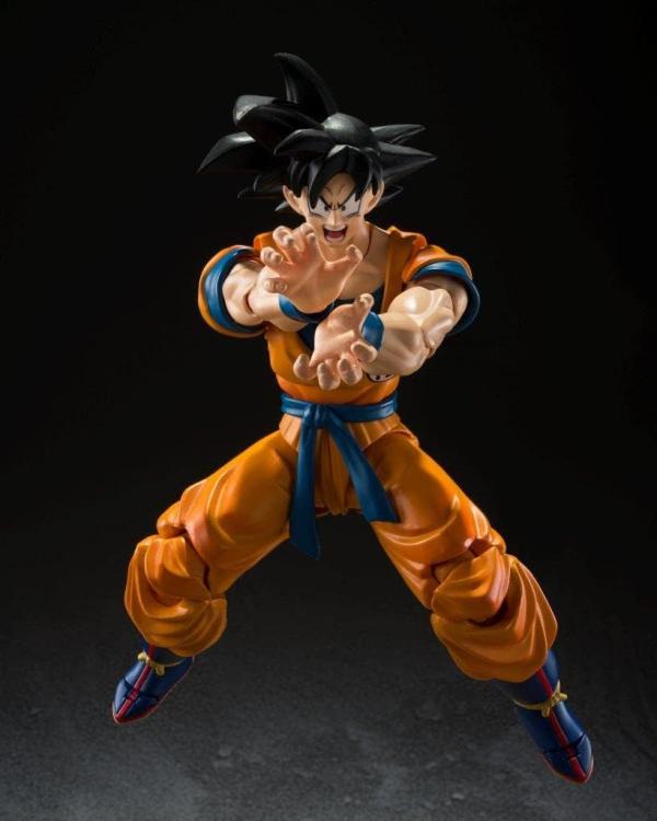 BANDAI SH FIGUARTS : DRAGON BALL SUPER (SUPER HERO SON GOKU) ACTION FIGURE 15CM