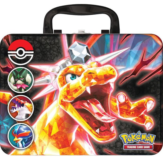 Pokémon Bauletto In Metallo Collezione Gcc Meowscarada-Skeledirge-Quaquaval Ita