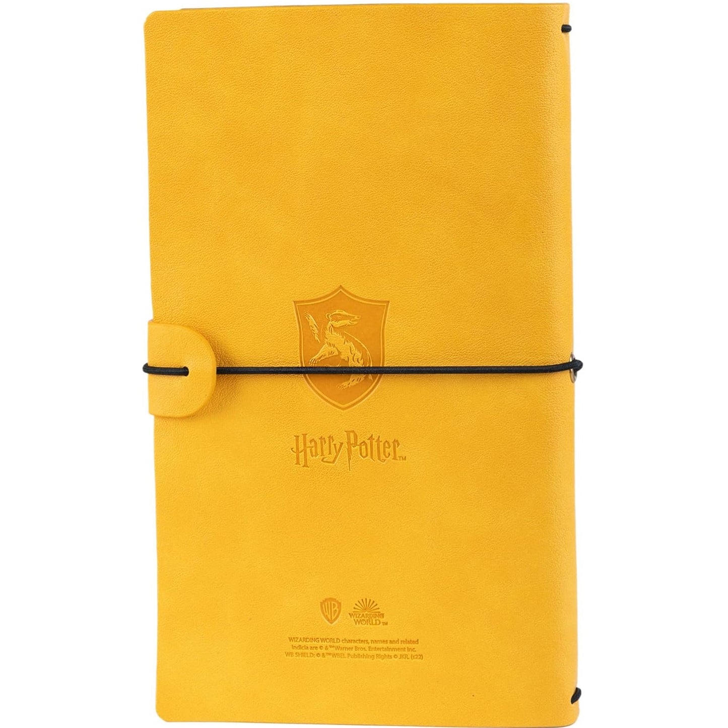 Taccuino Harry Potter "Tassorosso" Diario Personale da Viaggio 2 Quaderni Sostituibili: Bullet Journal Puntinato e a Righe 160 pag