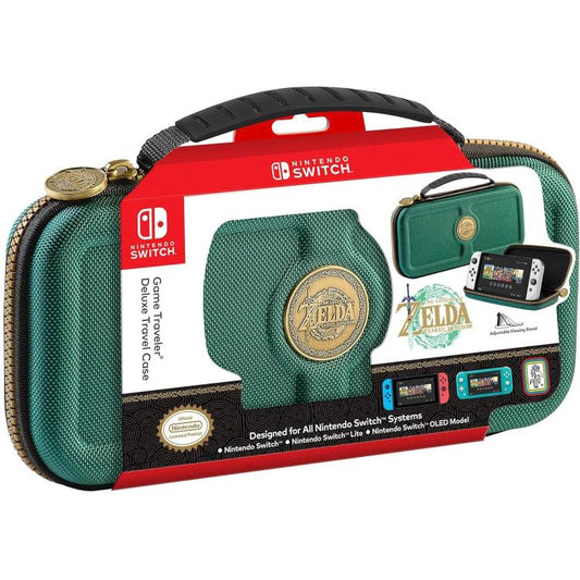 Nintendo Switch Oled Game Travel Case Zelda Tears Of The Kingdom Deluxe Custodia