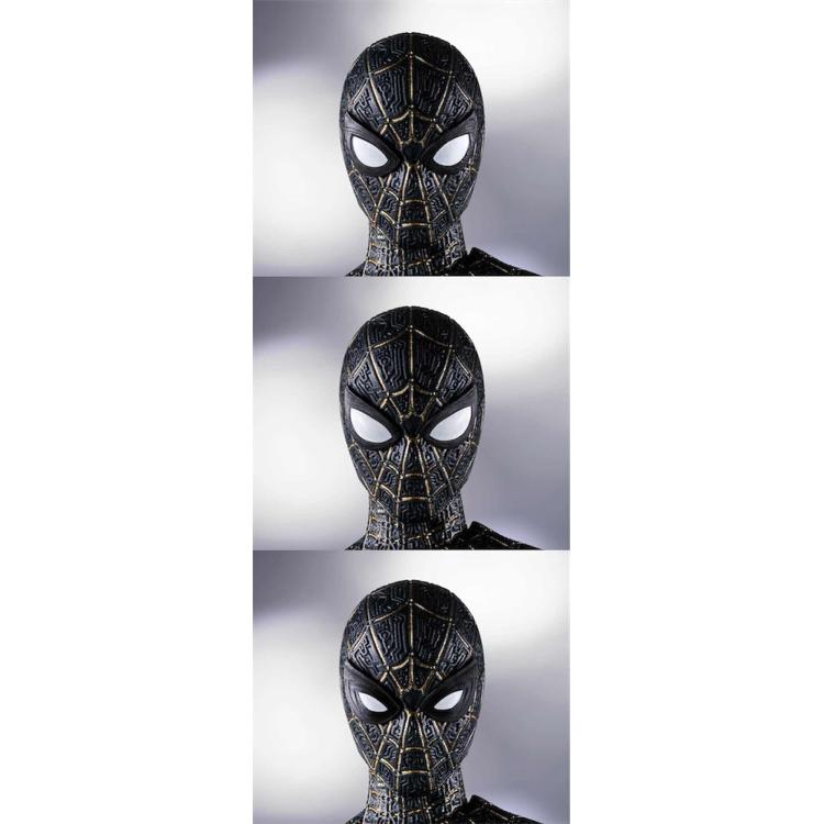 BANDAI SH FIGUARTS: SPIDER-MAN NO WAY HOME BLACK & GOLD SUIT TAMASHI SPECIAL SET