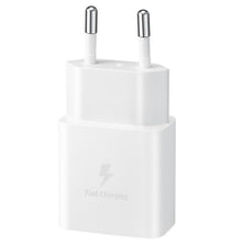 Samsung Caricatore Originale 25W USB-C Type-C Caricabatterie Fast EP-T2510NBE Bianco