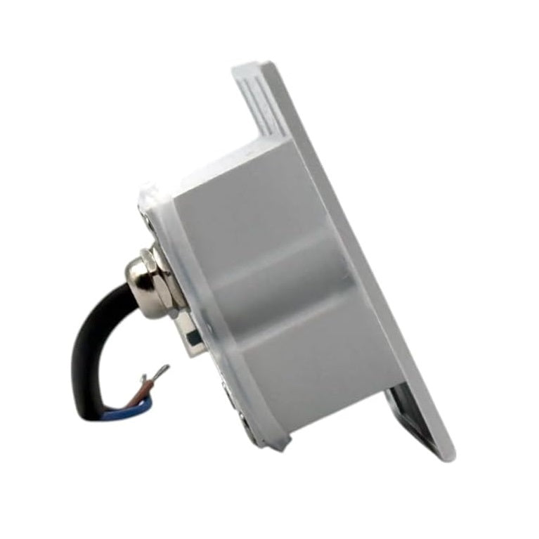 Universo Es49-G3c Punto Luce Segnapasso Rettangolare Led ad Incasso Cambia Colore CCT 3in1 da 3w 24° Da Esterno Ip65 Scatola 503 per Scale Giardino - Bianco