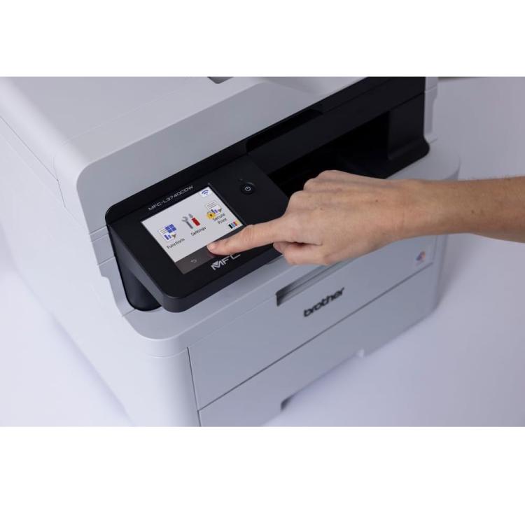 BROTHER STAMPANTE MULTIFUNZIONE LED A COLORI 18PPM F/R LAN WIFI MFC-L3740CDWE