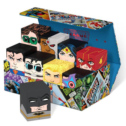 Squaroes Collectors Case (Justice League) Scatola Porta Mazzo Carte Collezione