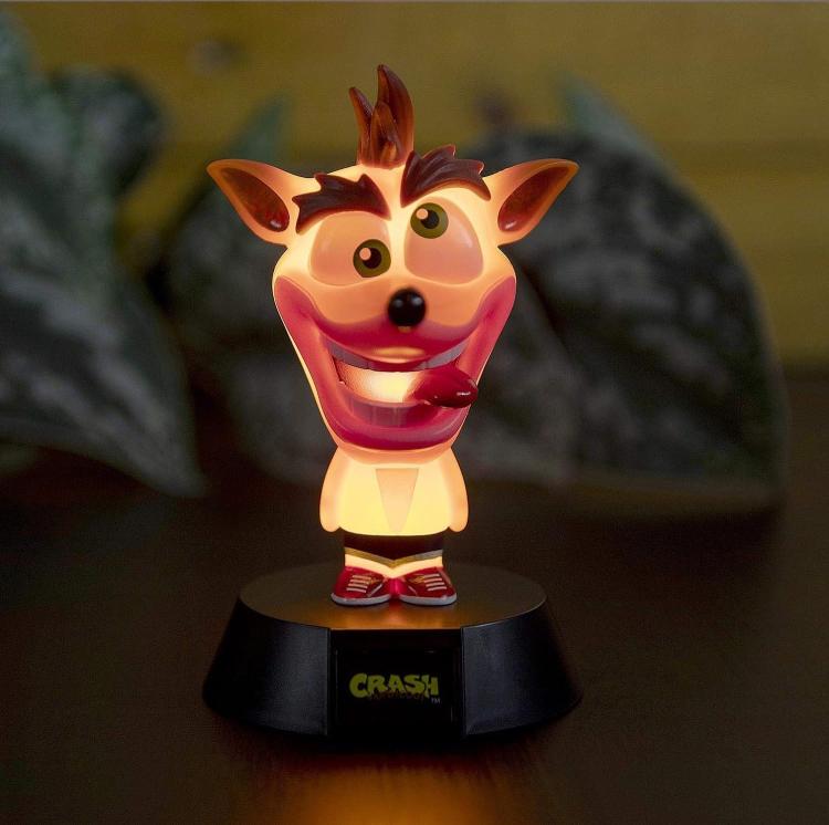 Paladone Lampada Tavolo 3D Crash Bandicoot 001 Night Light Luce Notturna Ragazzi