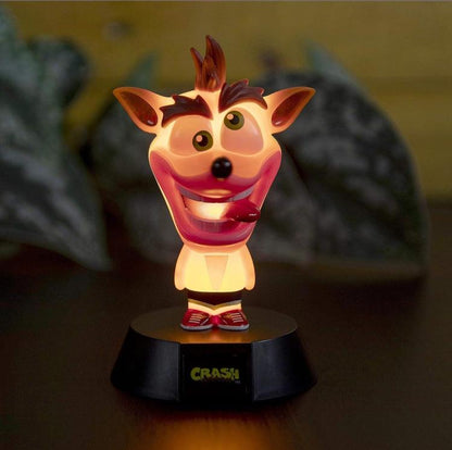 Paladone Lampada Tavolo 3D Crash Bandicoot 001 Night Light Luce Notturna Ragazzi