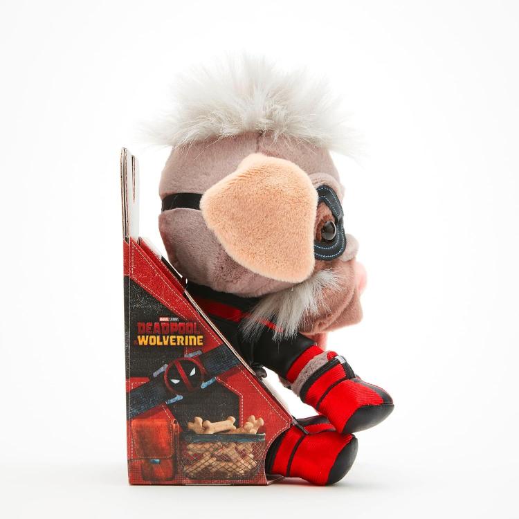 Marvel: Peluche Deadpool Wolverine (Dogpool) Plush Pupazzo Ufficiale Disney 25Cm