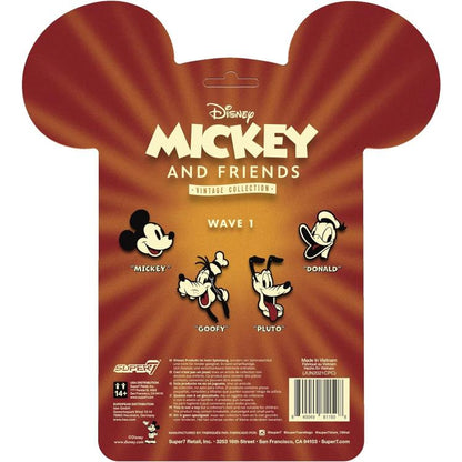 Super7 Disney Mickey & Friends Paperino "Donald" Duck Action Reaction Figure 9Cm