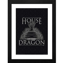ABYSTYLE: HOUSE OF THE DRAGON (CASA) POSTER INCORNICIATO STAMPA E CORNICE 30x40