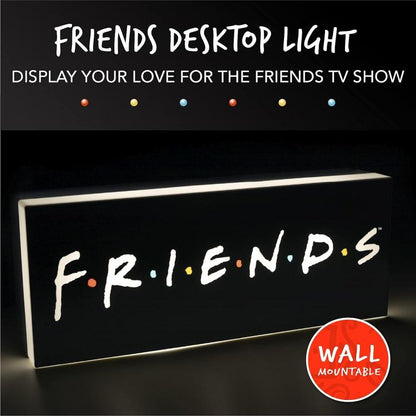 Paladone Lampada Da Tavolo/Muro Friends Logo Led Neon Light 30Cm 3D Ufficiale