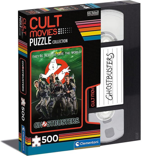 CLEMENTONI CULT PUZZLE MOVIES COLLECTION (GHOSTBUSTERS)  FILM TV HORROR - 500pz