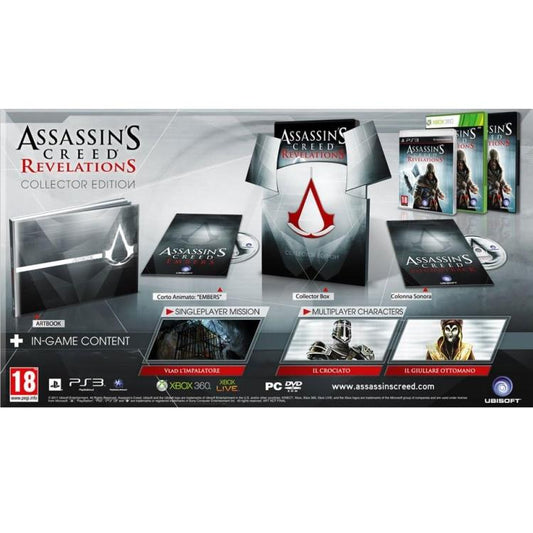 ASSASSIN'S CREED REVELATIONS "COLLECTOR'S EDITION" XBOX 360 [VERSIONE ITALIANA]