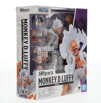 BANDAI SH FIGUARTS ONE PIECE: MONKEY D.LUFFY (GEAR 5) TAMASHI ACTION FIGURE 15CM