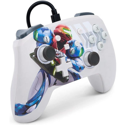 Powera Controller Cablato Enanched Programmabile Nintendo Switch - Metroid Dread