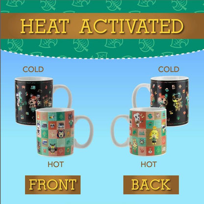 Paladone (Animal Crossing) Tazza Ceramica Termosensibile Colore Heat Change Mug