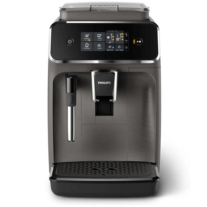 Philips Macchina Caffe Automatica Grani Ep2224/10 1500W Macina Vapore Cappuccino