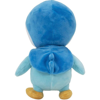 Pokémon - Peluche (Piplup) Da 20Cm Pupazzo Plush Con Dettagli Giocattoli Bambini