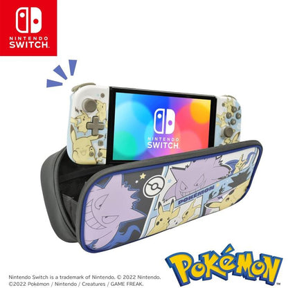 Hori Cargo Pouch Compact Custodia Nintendo Switch/Oled (Pikachu-Gengar-Mimikyu)