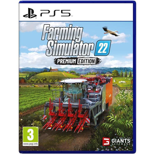 Farming Simulator 22 Premium Edition Ps5 Italiano Videogioco Playstation 5 Nuovo