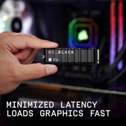 Western Digital Wd Black Sn850X 1Tb Nvme Ssd Pcie Gen4 7300Mbs Game Drive Ps5/Pc