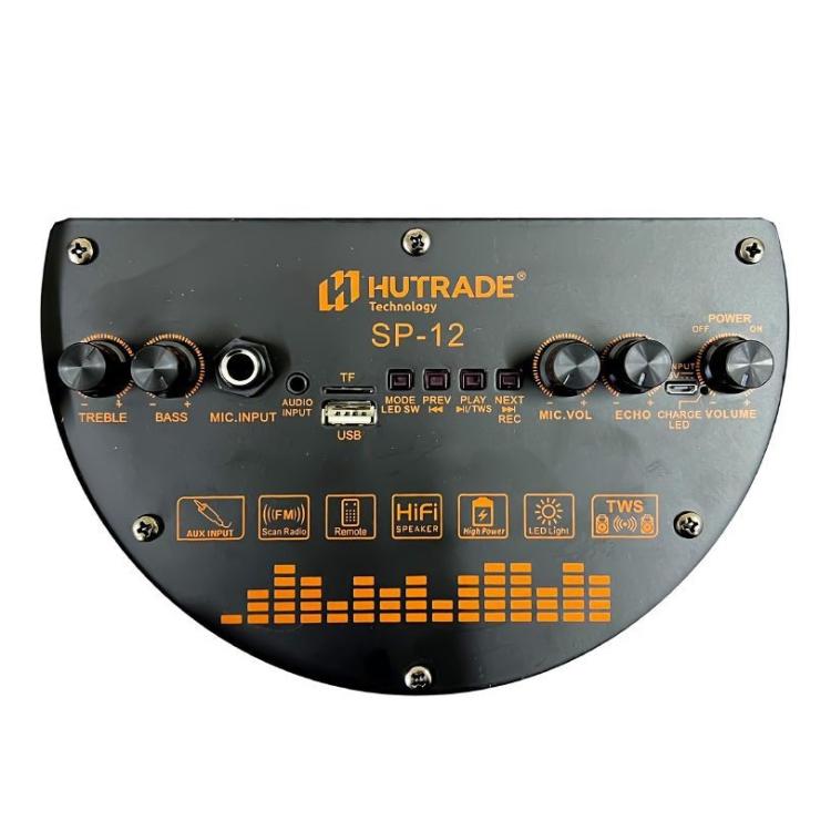 Cassa Portatile Ricaricabile Trolley Amplificata Bluetooth Radio Usb + Microfono