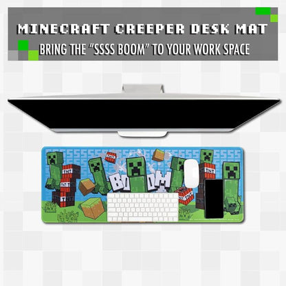 Paladone Desk Mat (Minecraft) Tappetino Mouse Pad Xxl Gaming Pc Tappeto 30X80Cm