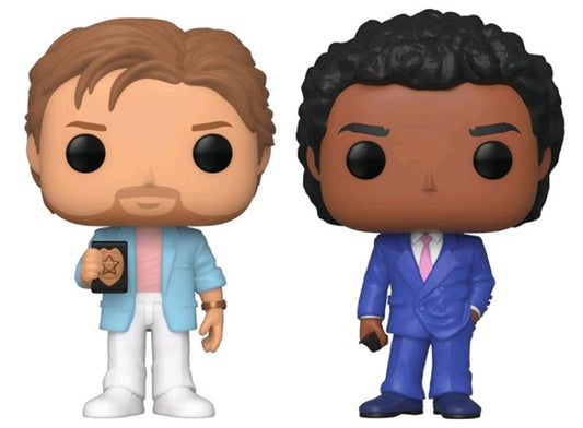 Funko Pop ! Movies Miami Vice 2 Pack Crockett & Tubbs Figure Special Edition 9Cm