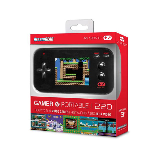 Gamer V - My Arcade - Console Portatile 220 Giochi Videogioco -Stile Psp Gameboy