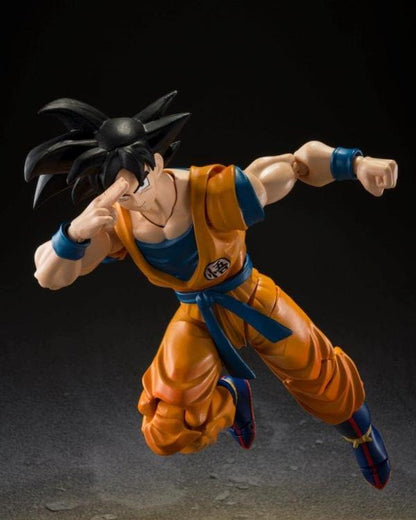 BANDAI SH FIGUARTS : DRAGON BALL SUPER (SUPER HERO SON GOKU) ACTION FIGURE 15CM