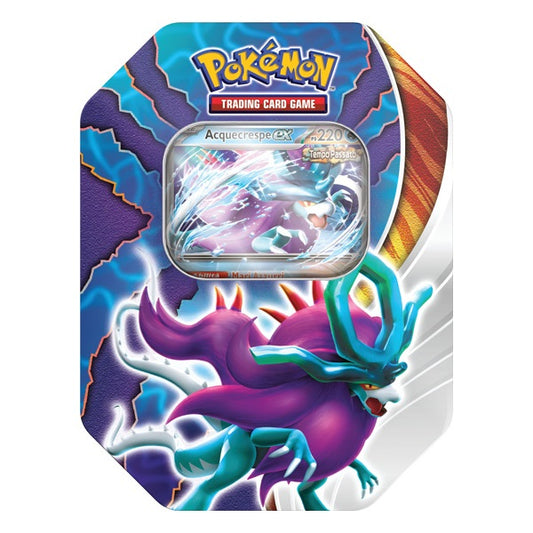 Pokemon Tin: Scontro Paradossale Ita Gioco Carte Collezionabili (Acquecrespe-Ex)