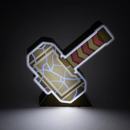 Paladone Lampada Da Tavolo Marvel Thor'S Hammer Light Martello Luce Notturna Aaa