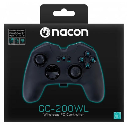 Nacon Wireless Pc Controller Senza Fili Pad Gaming Wireless 6 Pulsanti GC-200WL