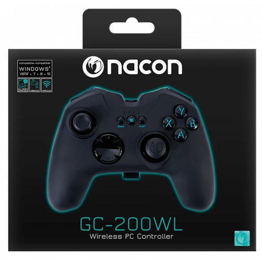 Nacon Wireless Pc Controller Senza Fili Pad Gaming Wireless 6 Pulsanti GC-200WL