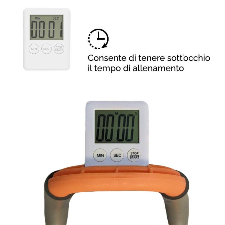 AB ROLLER RULLO ATTREZZO ADDOMINALE RUOTA A RIMBALZO AUTOMATICO SUPPORTO GOMITO