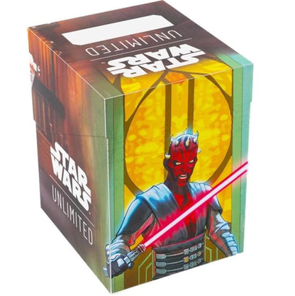 Star Wars Unlimited Soft Crate (Obi-Wan Kenobi/Darth Maul) Deck Box Portacarte