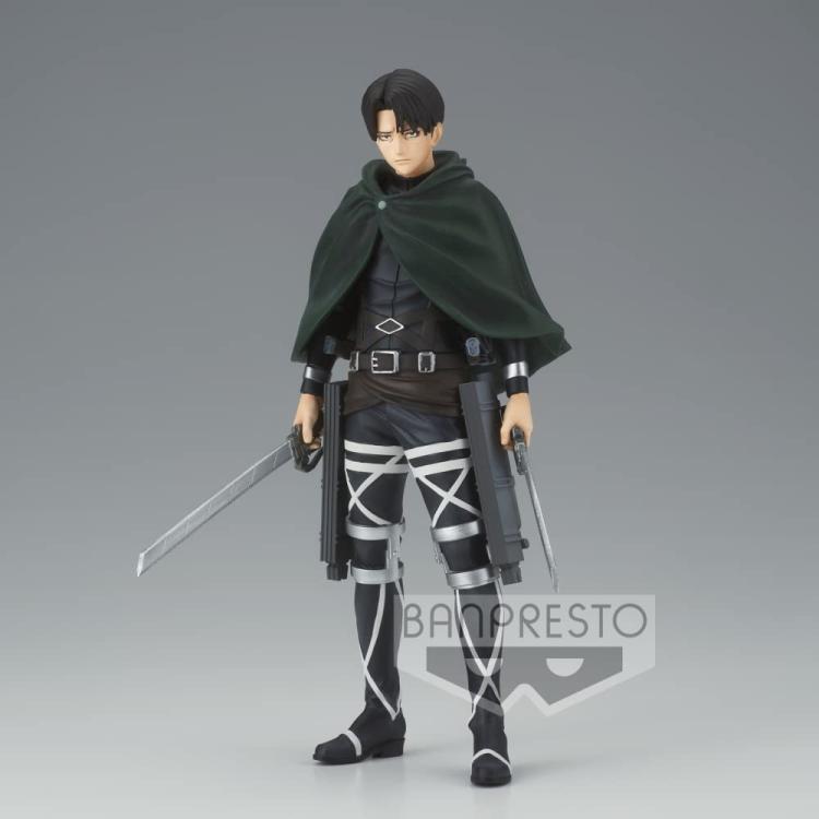 BANPRESTO ATTACK ON TITAN FINAL SEASON FIGURE LEVI SPECIAL 16 CM STATUA A.O.T.