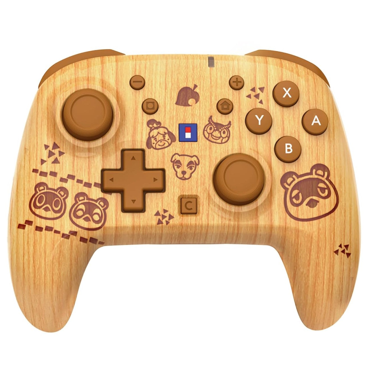 HORI - Wireless HORIPAD Turbo - Animal Crossing (Noce)  Controller da Gaming Senza Fili per Nintendo Switch 2 Funziona anche con Nintendo Switch/Oled/Lite (Copia)