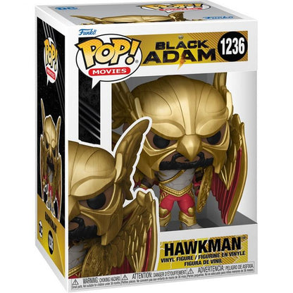 Funko Pop ! Movies Black Adam - Hawkman (1236) Vinyl Figure Da Collezione