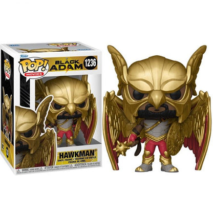 Funko Pop ! Movies Black Adam - Hawkman (1236) Vinyl Figure Da Collezione