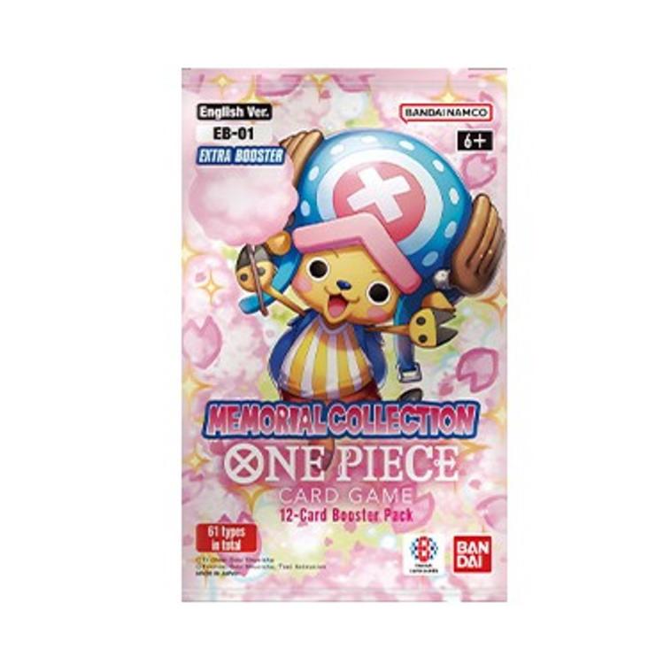 BANDAI ONE PIECE CARD GAMES EB-01 "MEMORIAL COLLECTION" BOX 24 BUSTE EU CARTE CG
