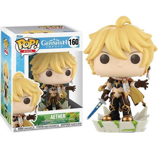 Funko Pop ! Asia Genshin Impact - Aether (160) Games Manga Rpg Vinyl Figure