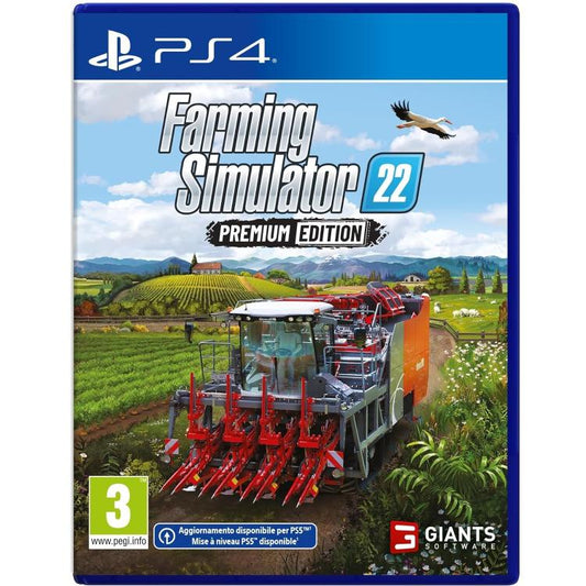 Farming Simulator 22 Premium Edition Ps4 Gioco Italiano Playstation |Upgrade Ps5