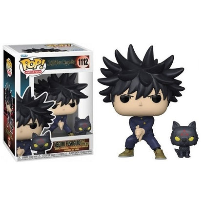 Funko Pop ! Animation Jujutsu Kaisen - (1112) Megumi With Dogs Vinyl Figure 9Cm