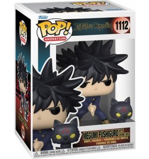 Funko Pop ! Animation Jujutsu Kaisen - (1112) Megumi With Dogs Vinyl Figure 9Cm