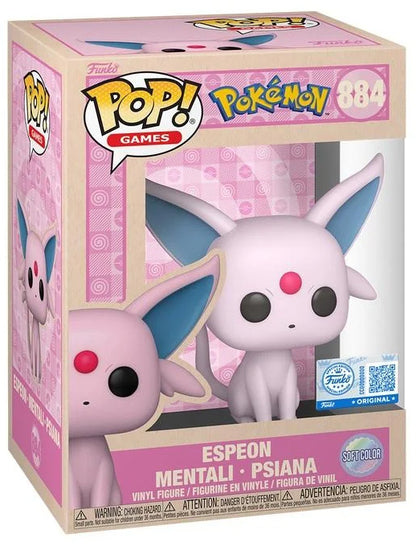 Funko Pop! Games Pokémon (884) Espeon Special Edition Soft Color - Vinyl Figure 9cm