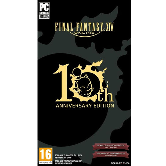 Final Fantasy Xiv Online: 10Th Anniversary Edition Videogioco Per Pc Software It