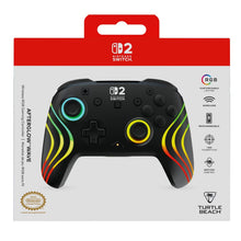 Turtle Beach - Afterglow (Nero) - Controller Wired RGB Retroilluminato Gaming Cablato per Nintendo Switch 2, Funziona anche con Nintendo Switch/Oled