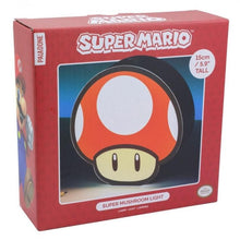Paladone Lampada Tavolo 3D Super Mario Mushroom Light Fungo Luce Notturna Gadget