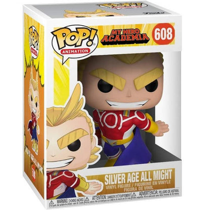 Funko Pop ! Animation My Hero Academia - Silver Age All Might (608) Vinyl Figure